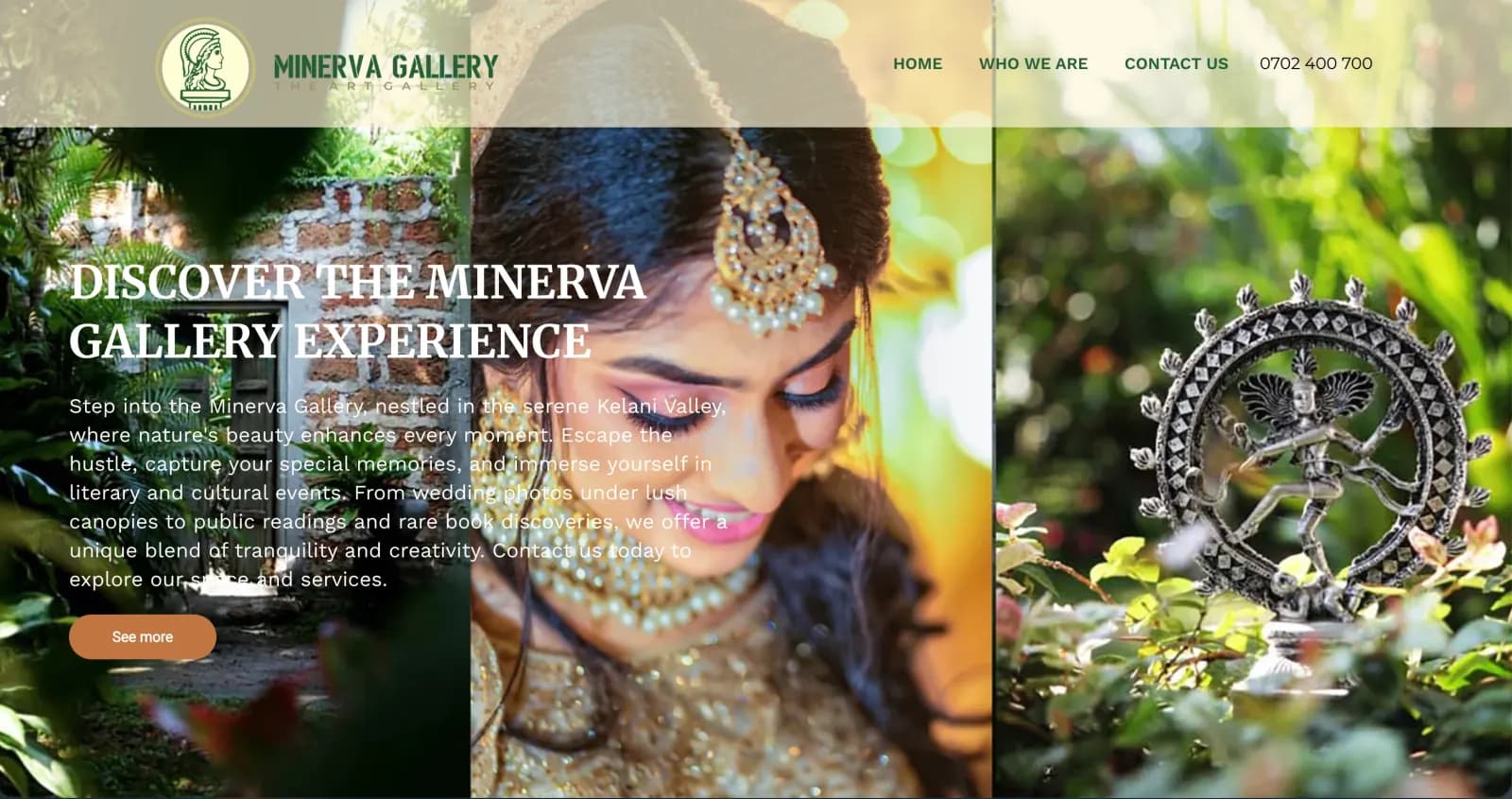 Minerva Gallery website