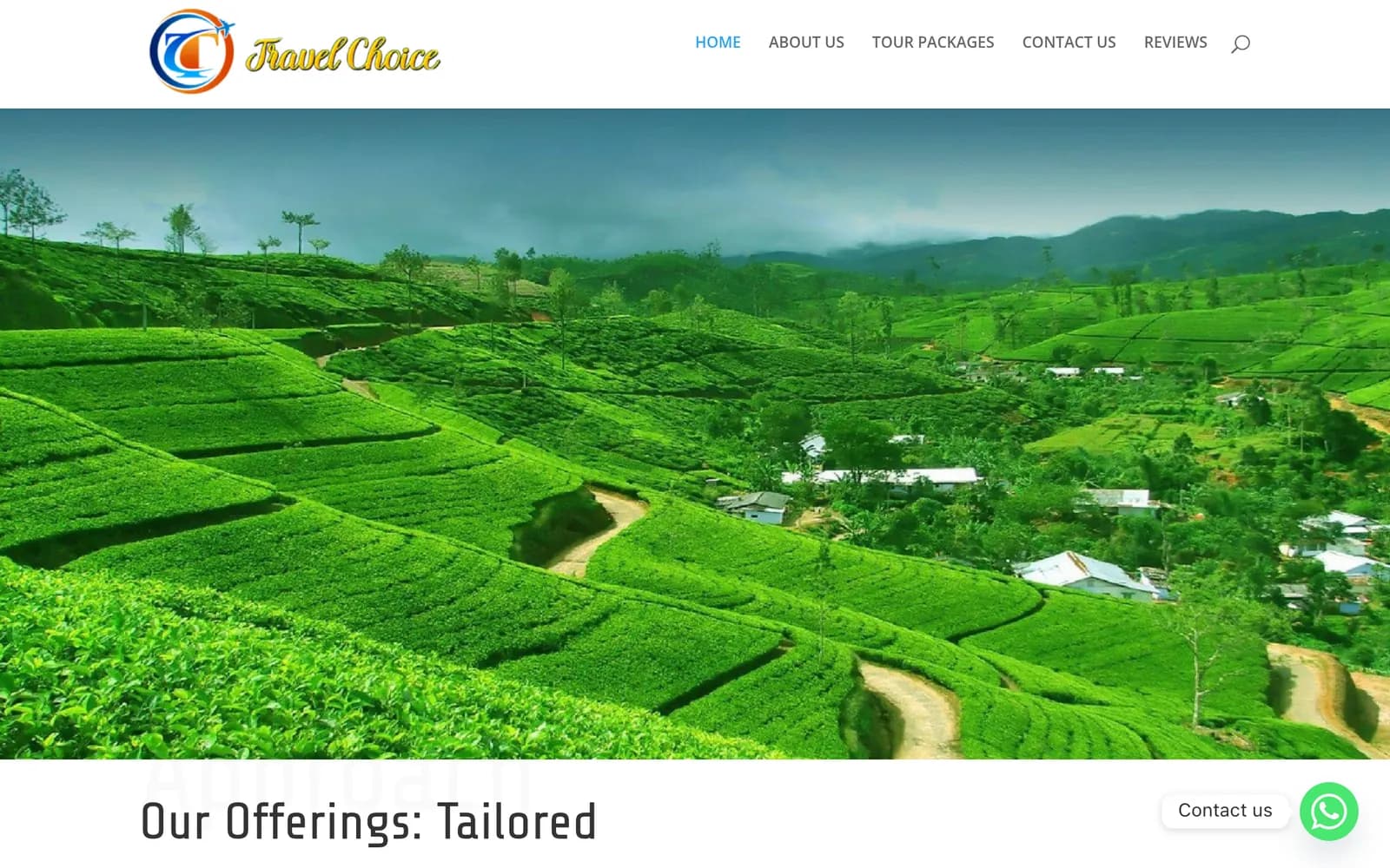 Travel & Choice website